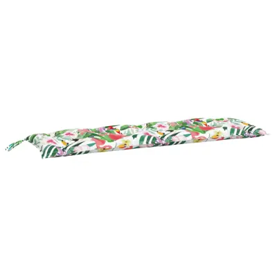 vidaXL Blazina za vrtno klop večbarvna 150x50x7 cm oxford tkanina