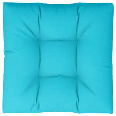 vidaXL Blazina za kavč iz palet turkizna 80x80x12 cm blago