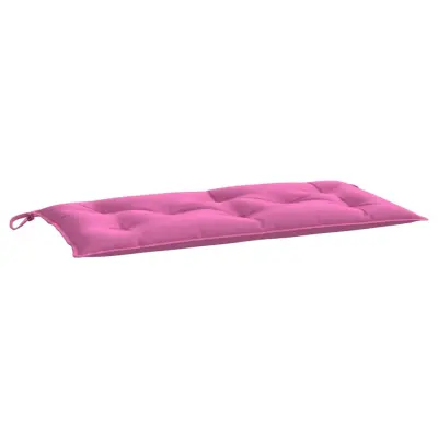 vidaXL Blazina za vrtno klop roza 100x50x7 cm oxford tkanina