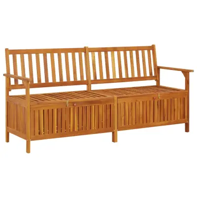 vidaXL Klop za shranjevanje 170 cm trden akacijev les