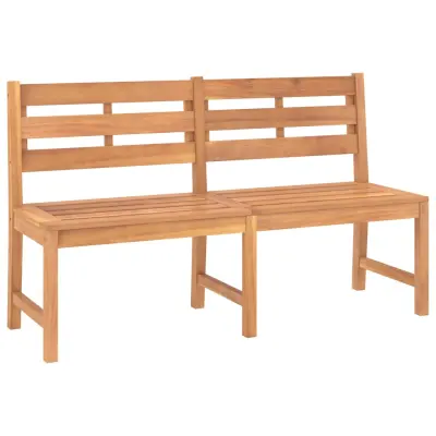 vidaXL Vrtna klop 150 cm trdna tikovina