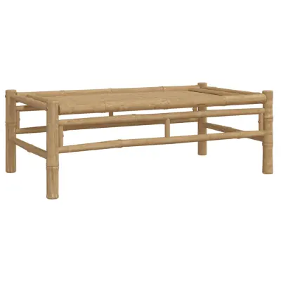 vidaXL Vrtna klubska mizica 100x55x33 cm bambus