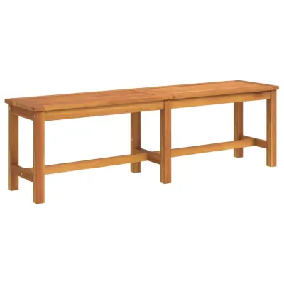 vidaXL Vrtna klop 150x35x45 cm trden akacijev les