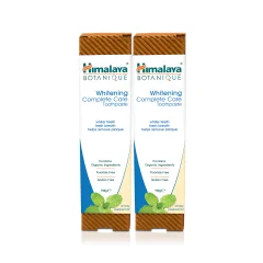Himalaya BOTANIQUE Whitening Complete Care Toothpaste - Simply Peppermint - 150 g (Paket 2)