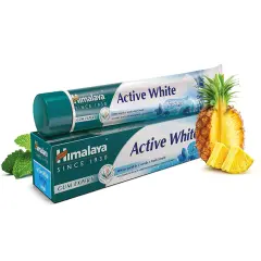 Himalaya Belilna Zobna Pasta z Zelišči, Active White, 75 ml