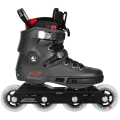 PowerSlide Next Charcoal 90 rolerji, sivi, velikost: 44-45