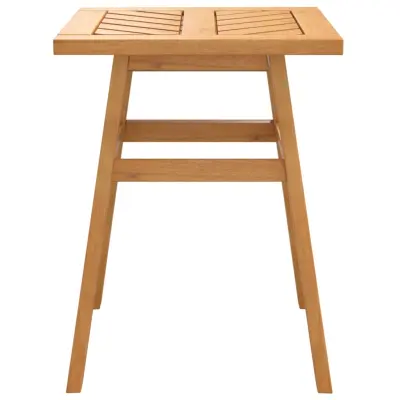 vidaXL Stranska mizica 45x45x60 cm trden akacijev les