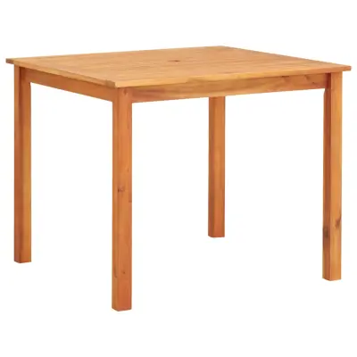 vidaXL Vrtna miza 88x88x74 cm trden akacijev les