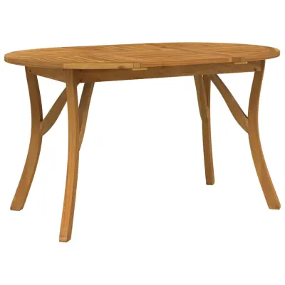 vidaXL Vrtna miza 150x90x75 cm trden akacijev les
