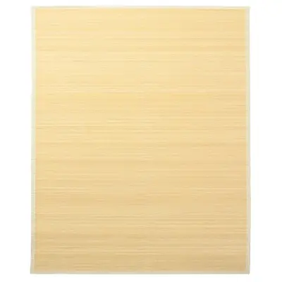 vidaXL Preproga iz bambusa 160x230 cm naravne barve