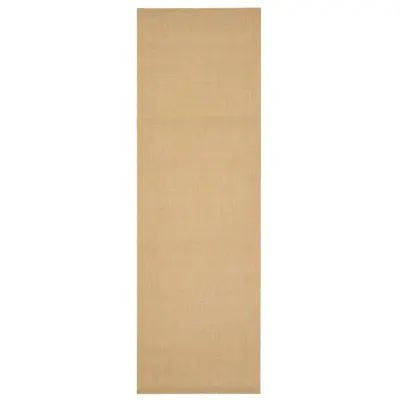 vidaXL Preproga naravni sisal 80x250 cm