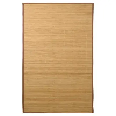 vidaXL Preproga iz bambusa 100x160 cm rjava