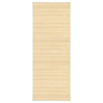 vidaXL Preproga iz bambusa 80x200 cm naravna