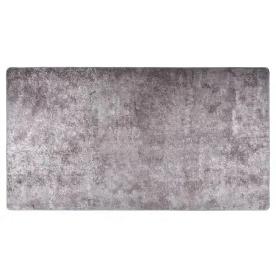 vidaXL Pralna preproga 190x300 cm siva protizdrsna