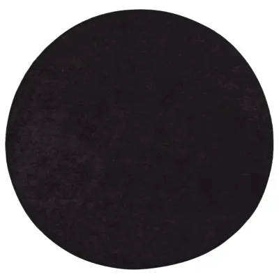 vidaXL Preproga pralna φ120 cm antracitna protizdrsna