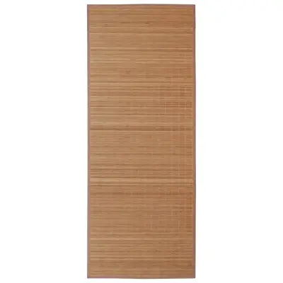 vidaXL Preproga iz bambusa 160x230 cm rjave barve