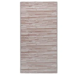 vidaXL Zunanja preproga ARAKIL rjava 160x230 cm PP