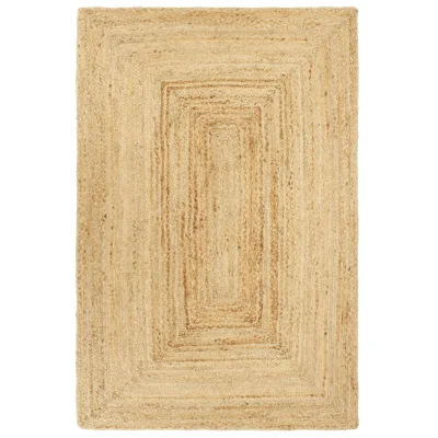 vidaXL Preproga iz jute ročno delo 180x250 cm
