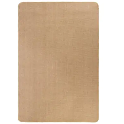 vidaXL Preproga iz jute s podlogo iz lateksa 70x130 cm naravne barve
