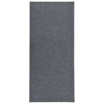 vidaXL Tepih tekač 100x250 cm siv
