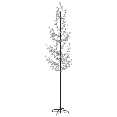 vidaXL Cvetoča češnja LED toplo bela 368 LED lučk 300 cm
