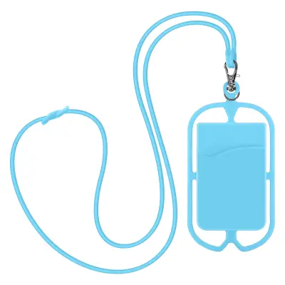 Univerzalna torbica z vrvico, serija NeckPouch Sky Blue
