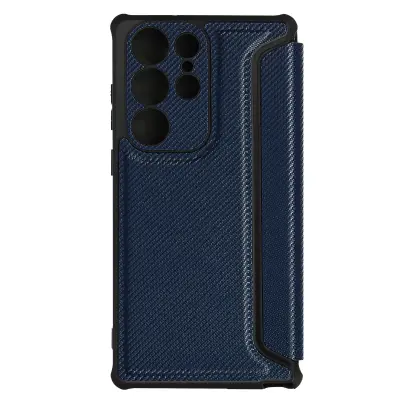 Ovitek Ultra Carbon za Samsung S23, vogali odporni na udarce, Elite Edition - polnocno modra