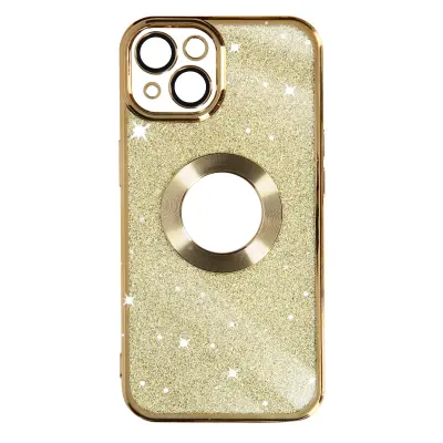 Ovitek z blešcicami za iPhone 13, serija Protecam Spark - zlata