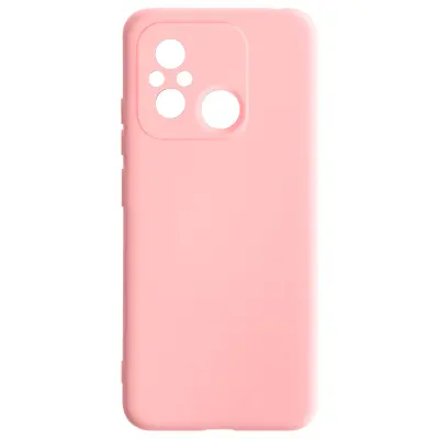 Ovitek Soft Touch za Xiaomi Redmi 12C, roza serija Fast Cover