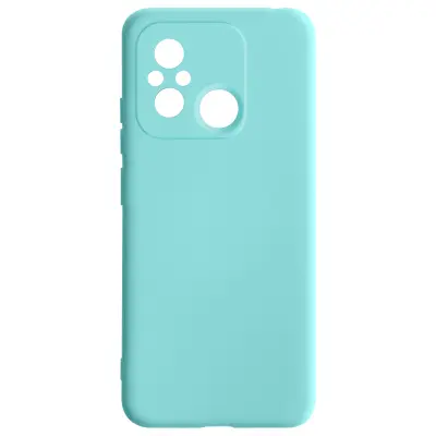 Ovitek Soft Touch za Xiaomi Redmi 12C, Fast Cover Turquoise Series