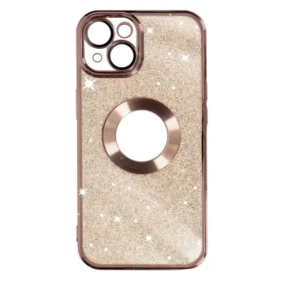 Ovitek z blešcicami za iPhone 14 Plus, serija Protecam Spark - roza