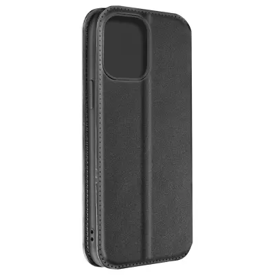 Ovitek za iPhone 14 Pro Max, zbirka dvojnih žepov - crn
