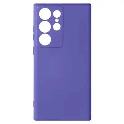 Ovitek Soft Touch za Samsung S23 Ultra, serija Fast Cover Purple