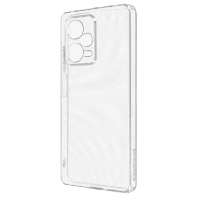 Ovitek za Xiaomi Redmi Note 12 Pro Plus 5G, silikonski gel - prozoren