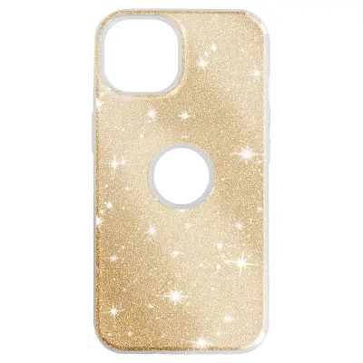 Ovitek z zlatimi blešcicami za iPhone 14, serija Glitter Case
