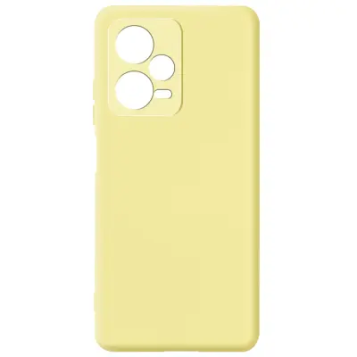 Xiaomi Redmi Note 12 Pro Plus Soft Touch Case Fast Cover Series Yellow