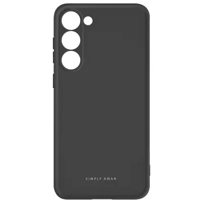 Crn ovitek Soft Mate za Samsung S23 Plus, serija Roar Space
