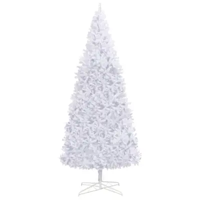 vidaXL Umetna novoletna jelka 400 cm bela