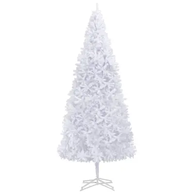 vidaXL Umetna novoletna jelka 500 cm bela
