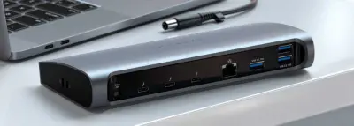 Satechi Aluminium Thunderbolt 4 Dock - vesoljsko siva
