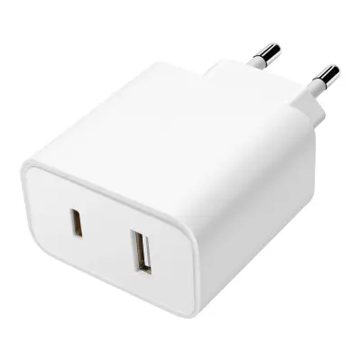 Originalni omrežni polnilnik Xiaomi, USB USB-C 33W - bel