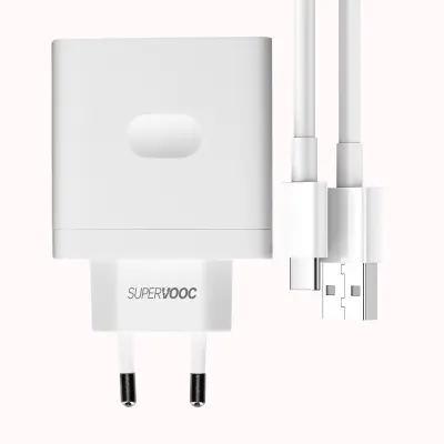 Oppo USB SuperVOOC 65W stenski polnilnik USB na USB-C kabel - model VCA7GAEH