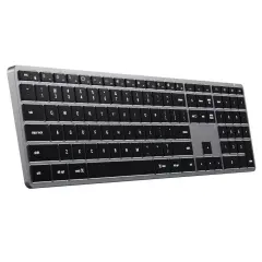 Satechi Slim X3 modratooth BACKLIT Wireless Keyboard - US - vesoljsko siva