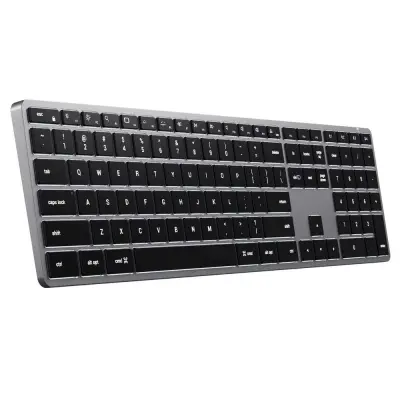Satechi Slim X3 modratooth BACKLIT Wireless Keyboard - US - vesoljsko siva