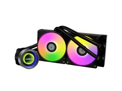 Vodni hladilnik Cpu Aio Lian Li Galahad Ii Trinity 240Mm Argb Black