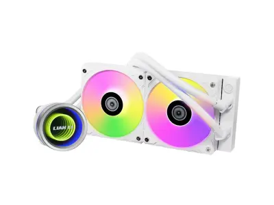 Vodni hladilnik Cpu Aio Lian Li Galahad Ii Trinity 240Mm Argb Bela
