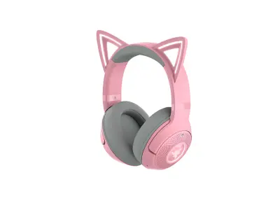 RAZER Kraken Kitty BT V2 Quartz slušalke