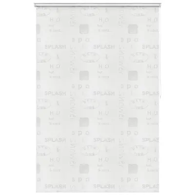 vidaXL Rolo zavesa za prho 140x240 cm splash