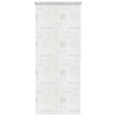 vidaXL Rolo zavesa za prho 120x240 cm splash