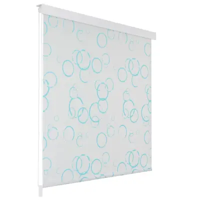 vidaXL Rolo zavesa za prho 120x240 cm mehurčki